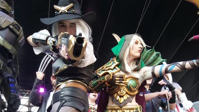 Cosplays: Quando a Alleria encontra a Ashe, de Overwatch