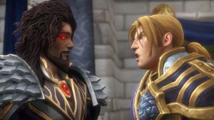 Cosplayers fazem versão da cena de encontro de Anduin e Wrathion em WoW