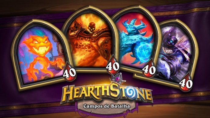 Os elementais chegaram a Hearthstone Campos de Batalha! Novos Heróis e lacaios!