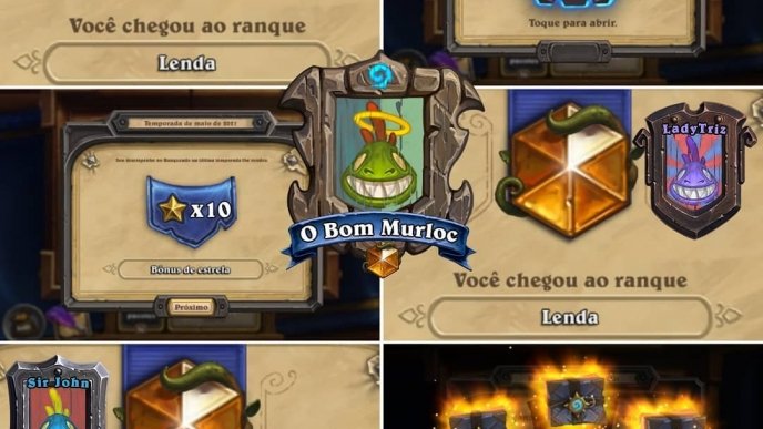 Lenda no Modo Livre com 'O Bom Murloc' - Confira os decks