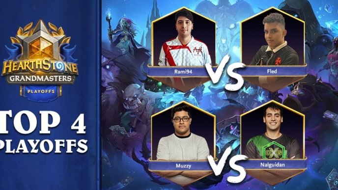 Hearthstone Grandmasters: Top 4 deste domingo terá Fled, Nalguidan, Rami94 e Muzzy