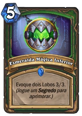 Esmeralda Magica Inferior Card PTBR