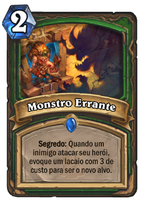 Monstro Errante Card PTBR