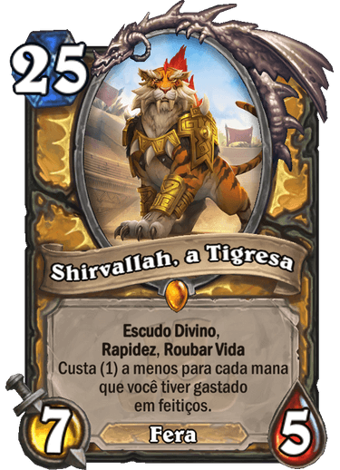Shirvallah A Tigresa - Card