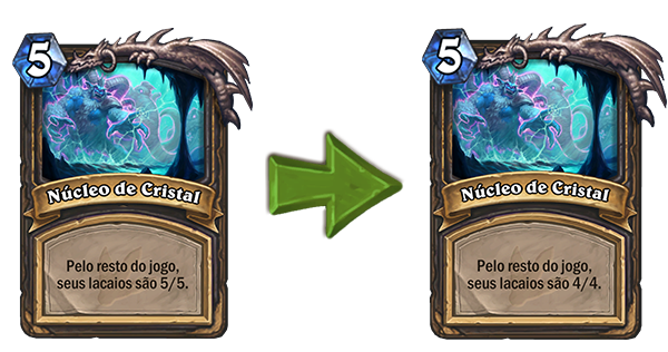 Nerf no Núcleo de Cristal - Hearthstone