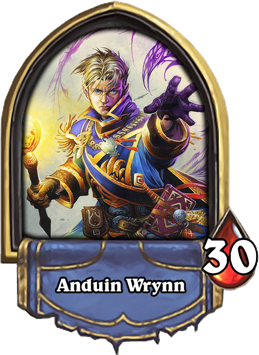 Anduin Wrynn - Herói de Hearthstone