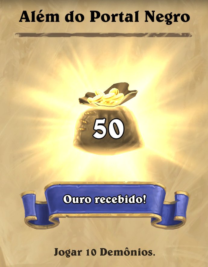 Hearthstone - Missão Diária Além do Portal Negro