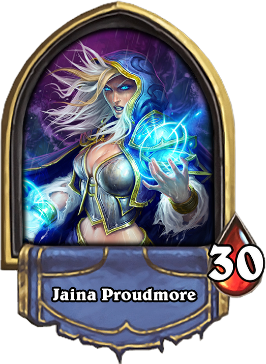 Jaina Proudmoore - Herói de Hearthstone