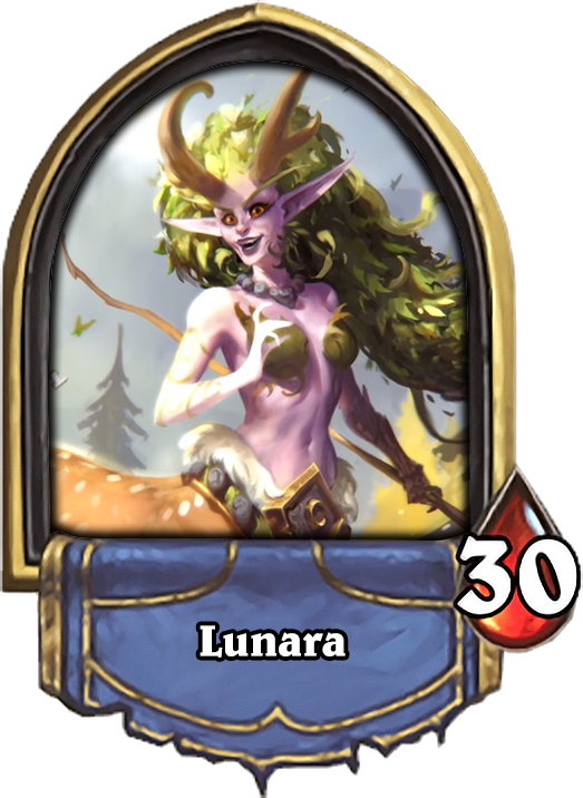 Lunara - Herói de Hearthstone