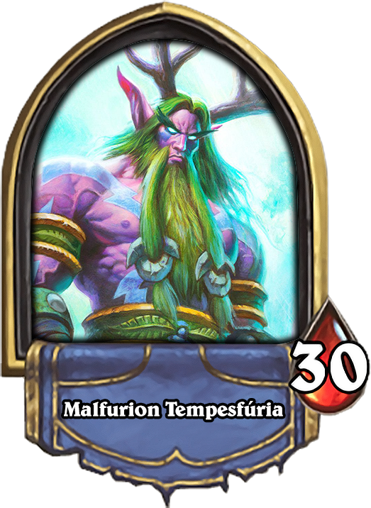 Malfurion - Herói de Hearthstone