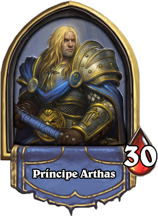 Príncipe Arthas - Herói de Hearthstone