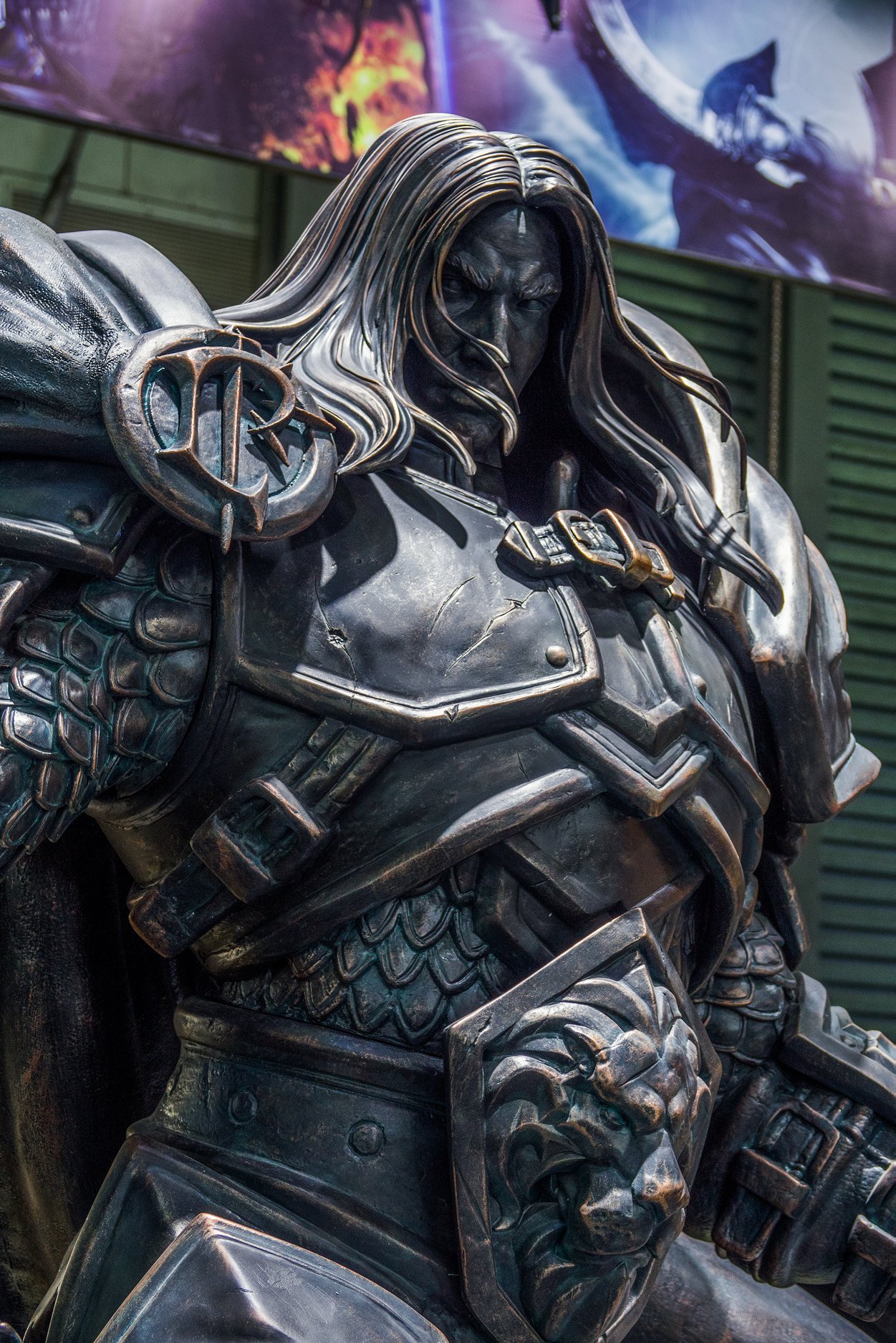 Estátua do Arthas na ChinaJoy 2019 - 02