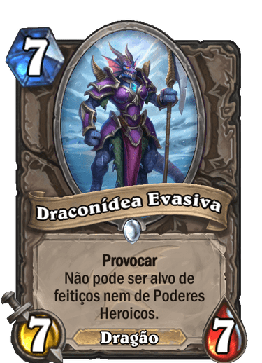 Draconídea Evasiva Card PTBR