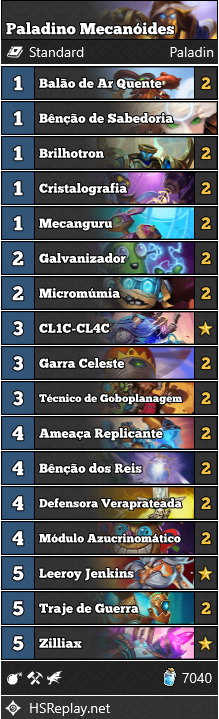 Deck de Paladino