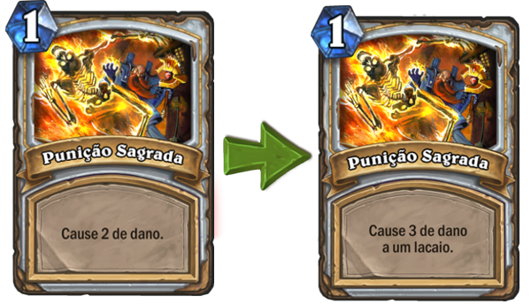 Hearthstone - buff punição sagrada