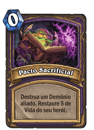 Pacto Sacrificial card atualizado