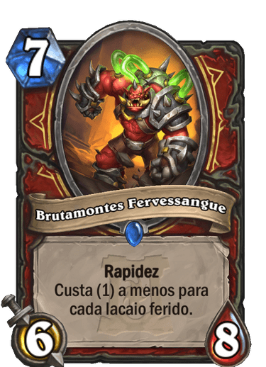 Brutamontes Fervessangue card antigo