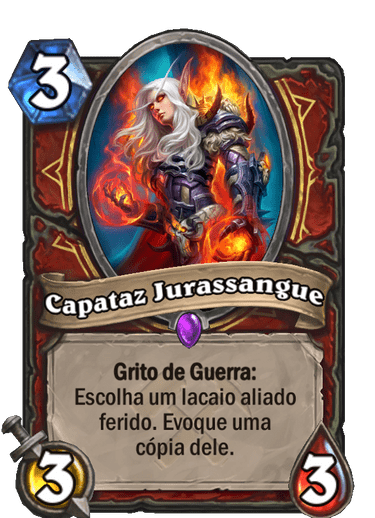 Capataz Jurassangue card antigo