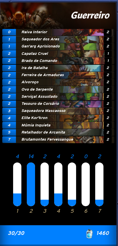 Deck de Egg Warrior baratinho - Hearthstone - 02-05