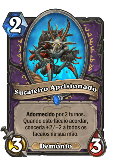 Sucateiro Aprisionado card antigo