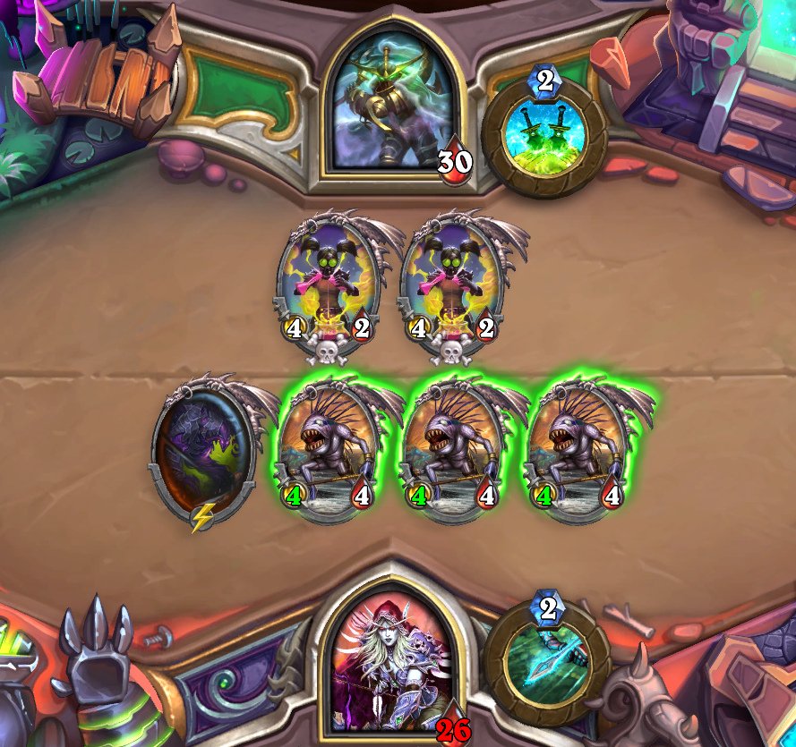 Taverna de Hearthstone Clonebol - Screenshot