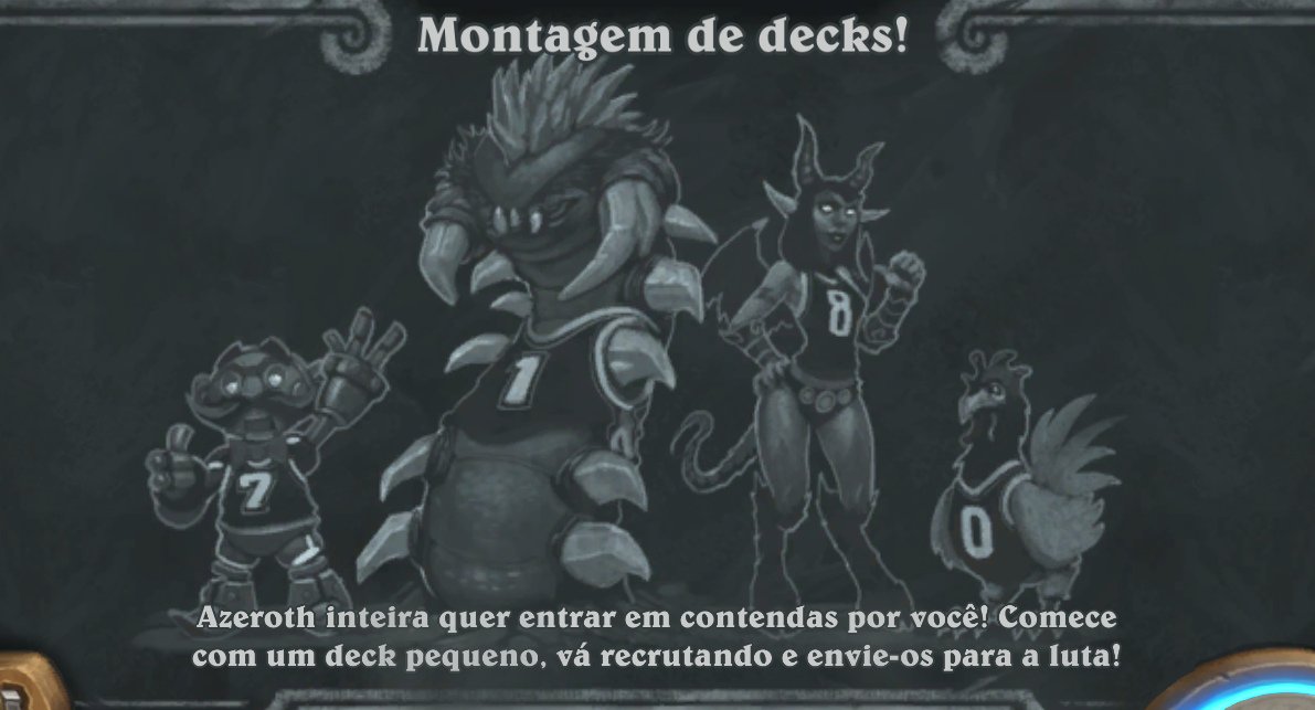 Montagem de Decks Taverna descrição