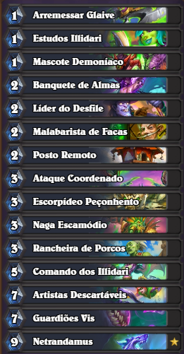 Deck de Duelos! Caçador de Demônios Token 14/05/2021