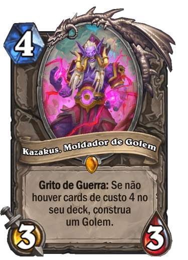 Kazakus, Moldador de Golem